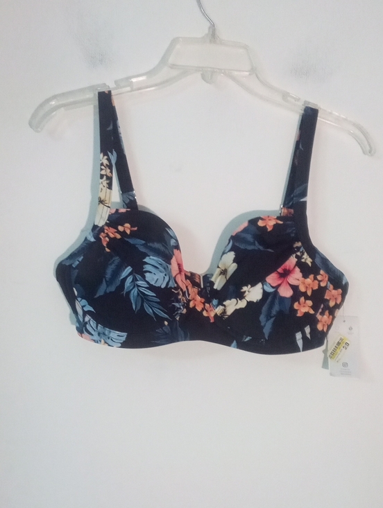 Lands' End Other - Lands' End Bikini Swim Top Sz 8 NWT $46 Floral